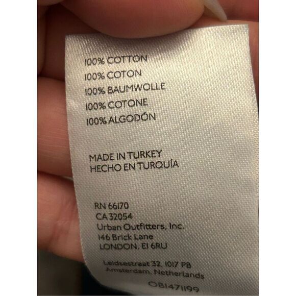 NWT Free People Denim Cut-off Mini Shorts 25 in Deep Sea wash distressed western - Picture 8 of 8